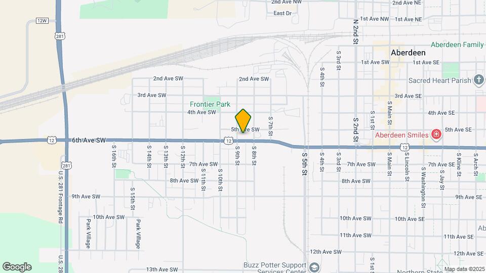 509 S 9th St Map and Location Details