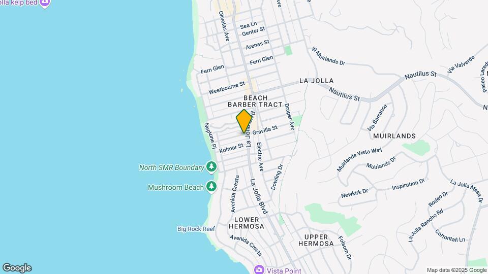 6678 La Jolla Blvd Map and Location Details