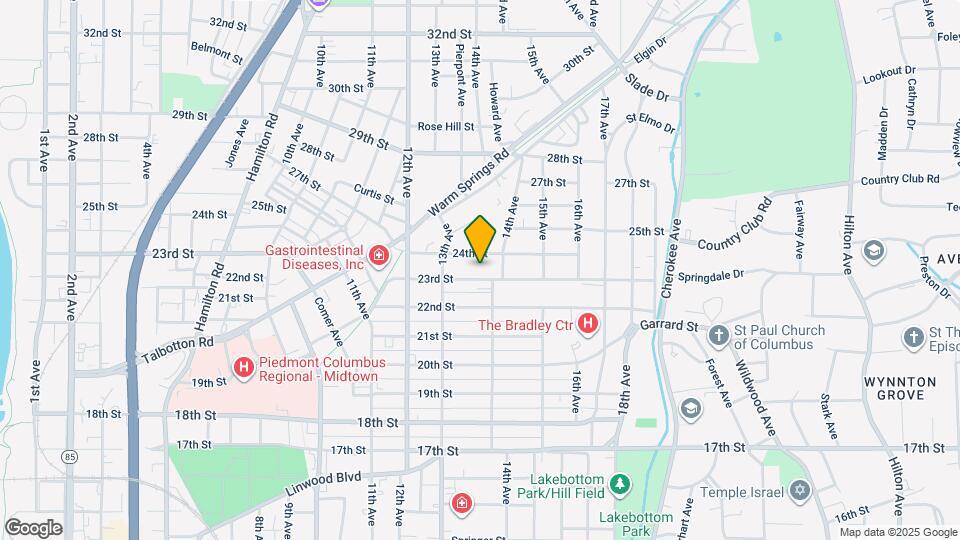 1337 23rd St Map and Location Details
