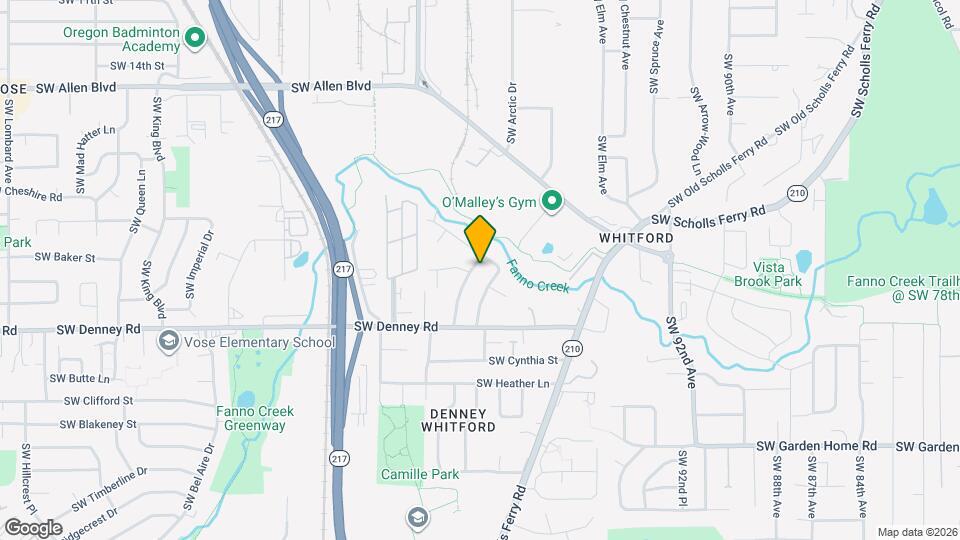 6720 SW Oakwood Dr Map and Location Details