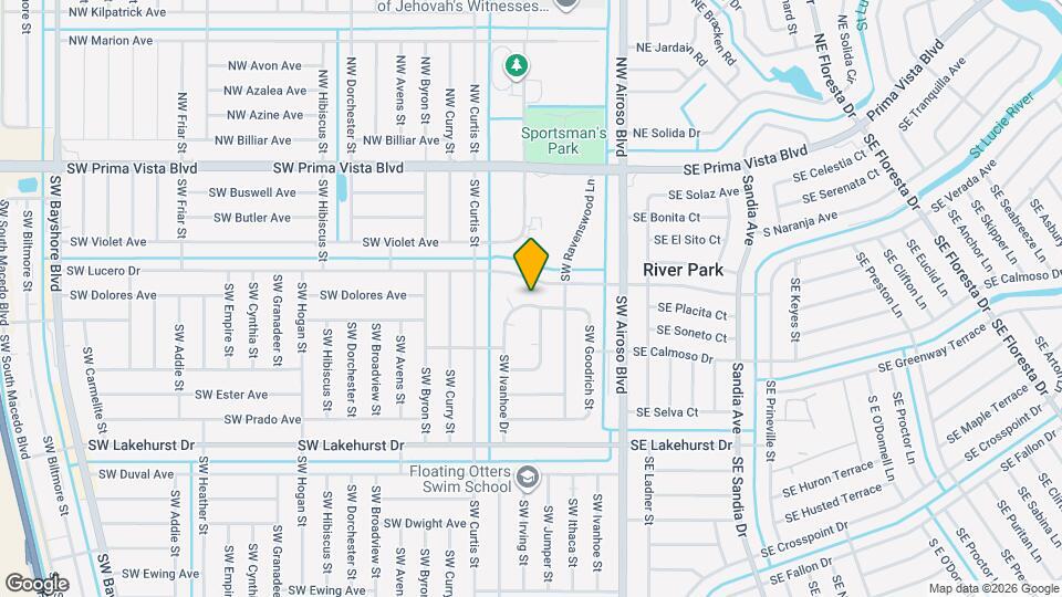 171 SW Ulman Ave Map and Location Details