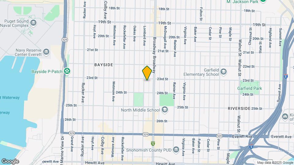 2307 Lombard Avenue Map and Location Details
