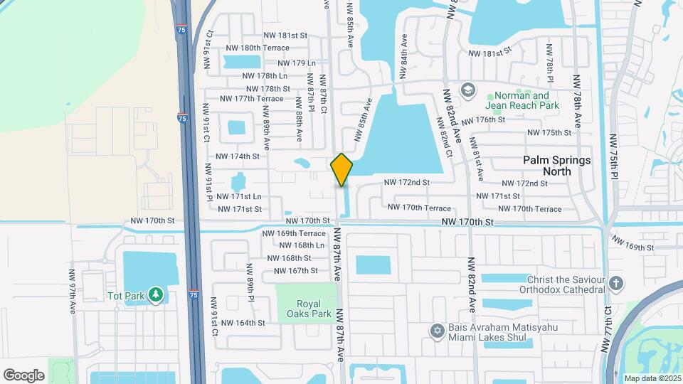 17135 NW 87th Ave Map and Location Details