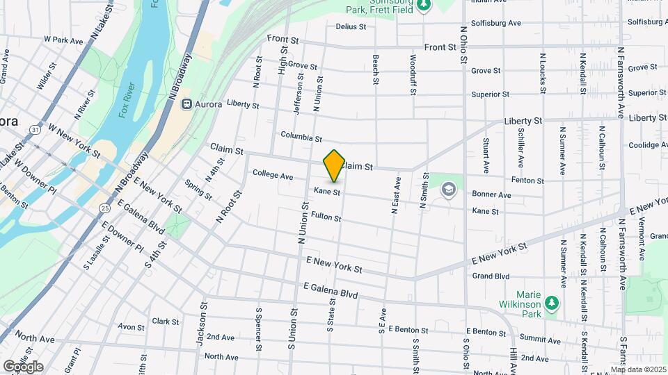 728 Kane St Mapa y Detalles de la Ubicación