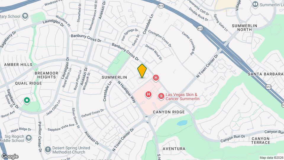 921 Siena Hills Ln Map and Location Details