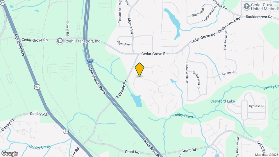 4327 Conley Landing Mapa y Detalles de la Ubicación