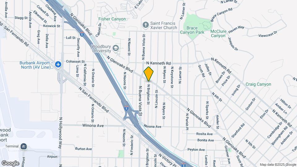 2657 N Brighton St Map and Location Details