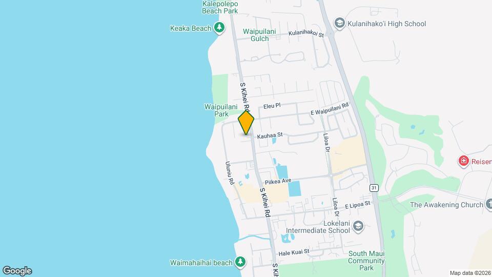 1110 S Kihei Rd Map and Location Details