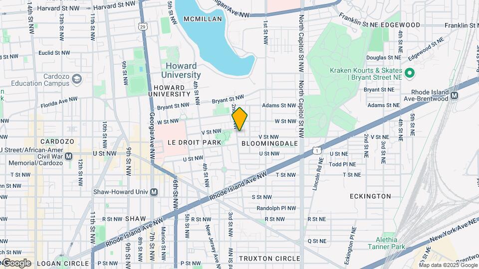 2103 2nd St NW Map and Location Details