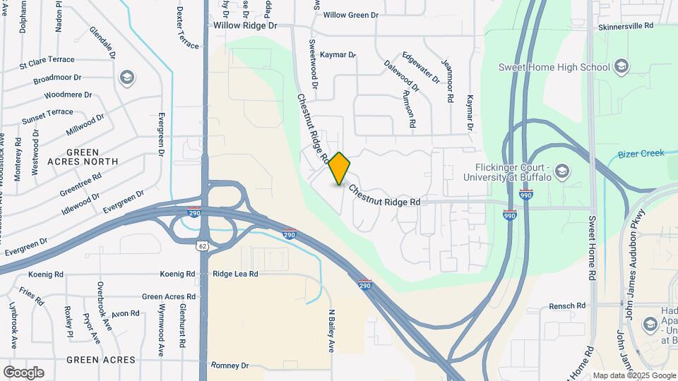 4357 Chestnut Ridge Rd Map and Location Details