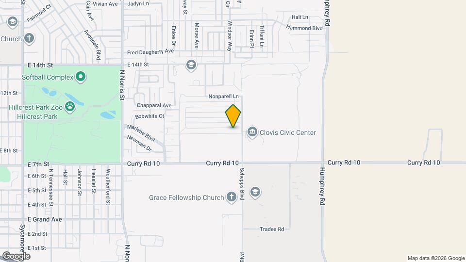725 Almond Tree Ln Map and Location Details
