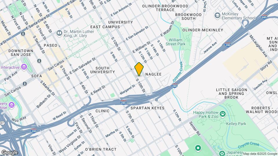 670 S 10th St Map and Location Details