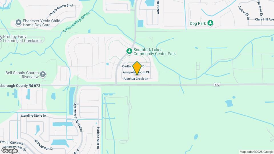 11432 Alachua Creek Ln Map and Location Details