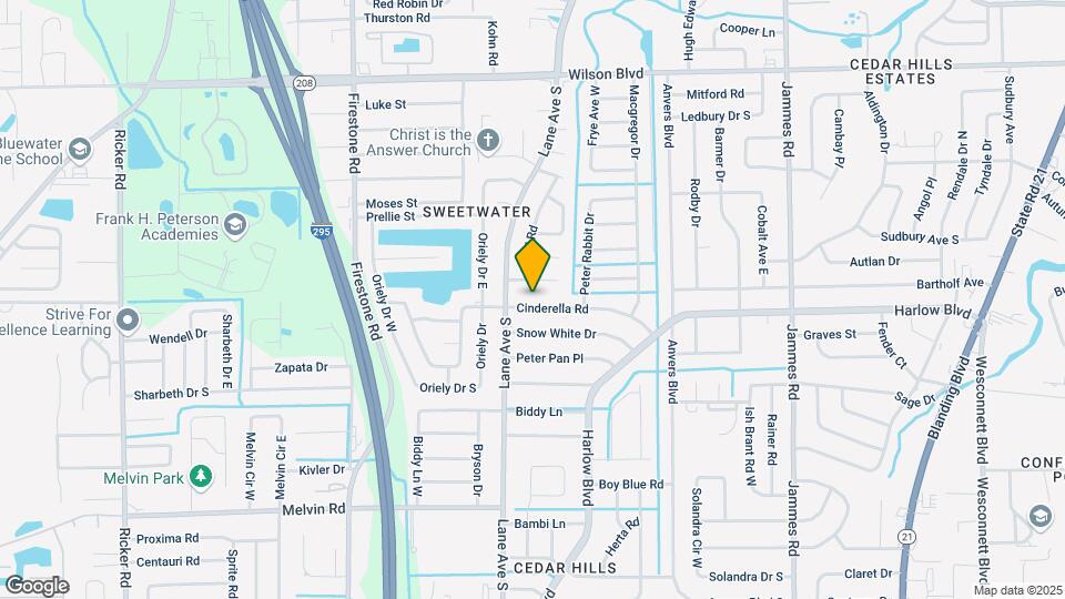 6863 Cinderella Rd Map and Location Details