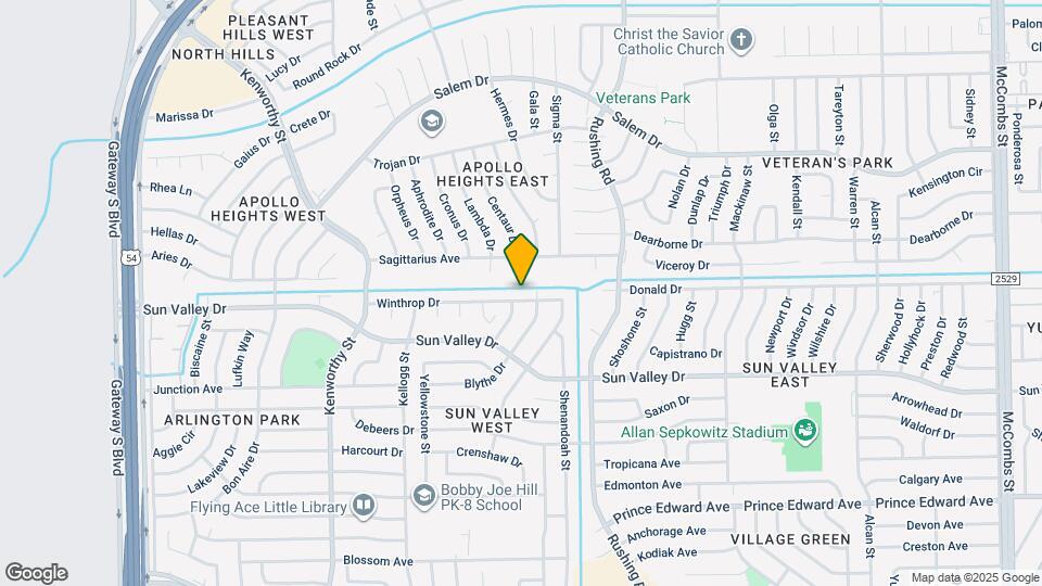 4981 Winthrop Dr Map and Location Details