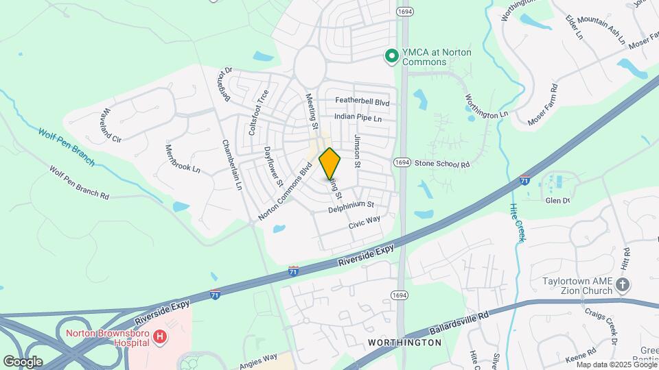 10606 Meeting St Map and Location Details