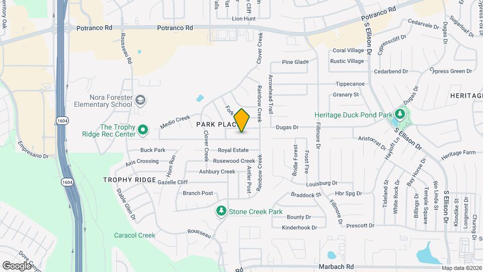 10339 Manor Crk Map and Location Details