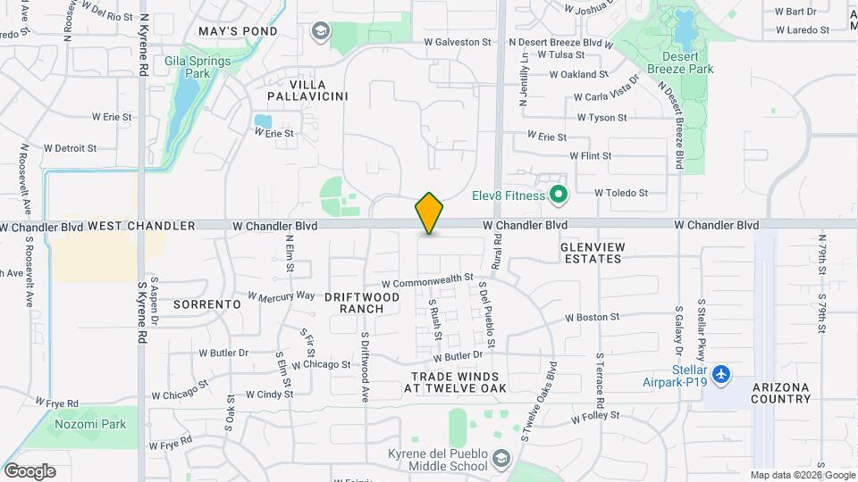 5211 W Glenview Pl Map and Location Details