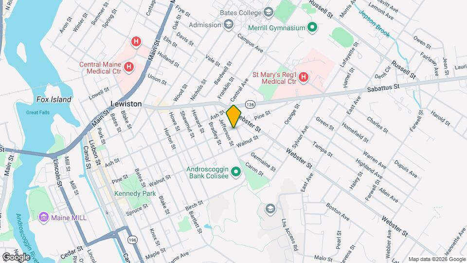 219-221 Pine St Mapa y Detalles de la Ubicación