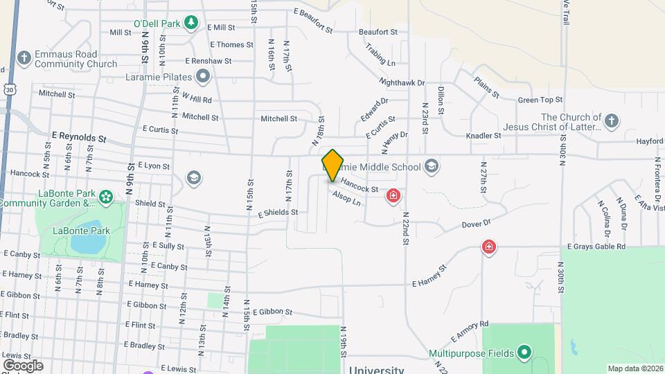 1905 Alsop Ln Map and Location Details