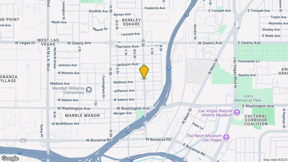 1203 D St Map and Location Details