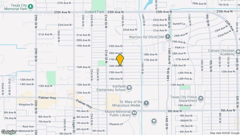 1909 16th Ave N Map and Location Details