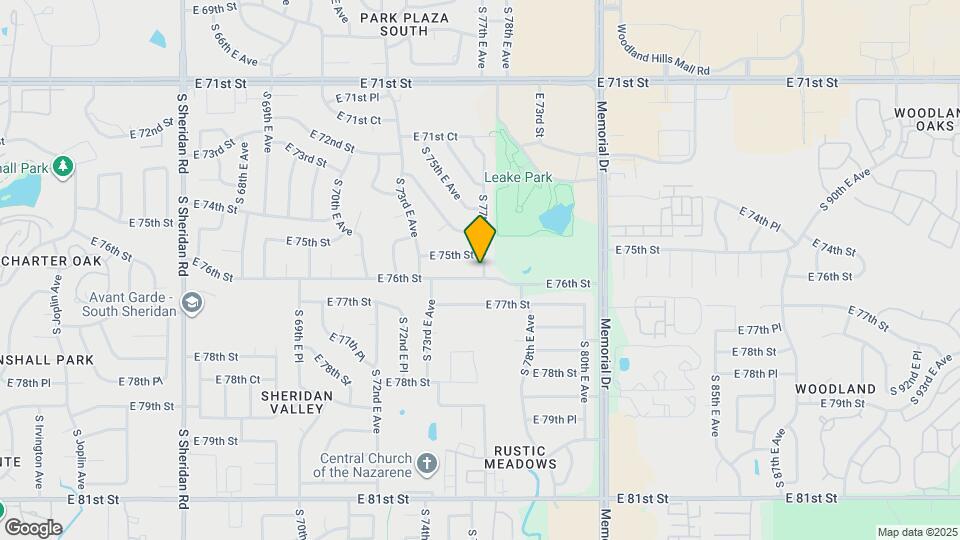 7363 E 76th St Map and Location Details