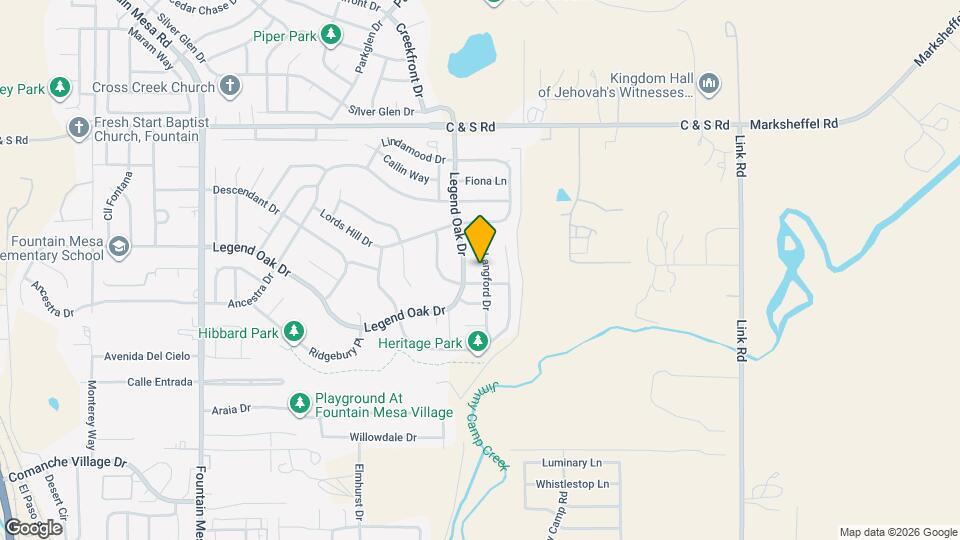 8764 Langford Dr Map and Location Details