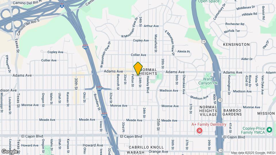 San Diego Apartments Map and Location Details