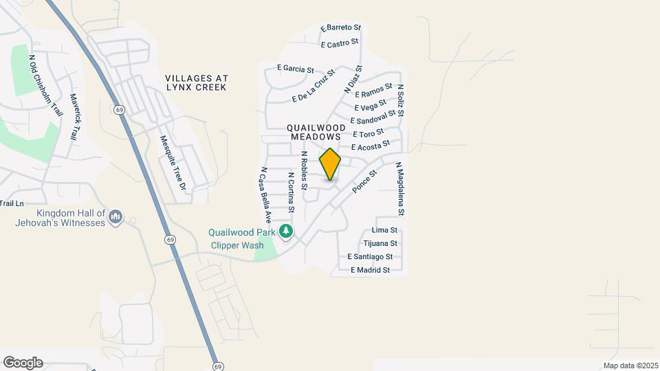 12854 E Moreno St Map and Location Details