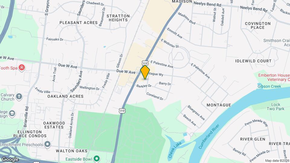 1208 Coreland Dr Map and Location Details