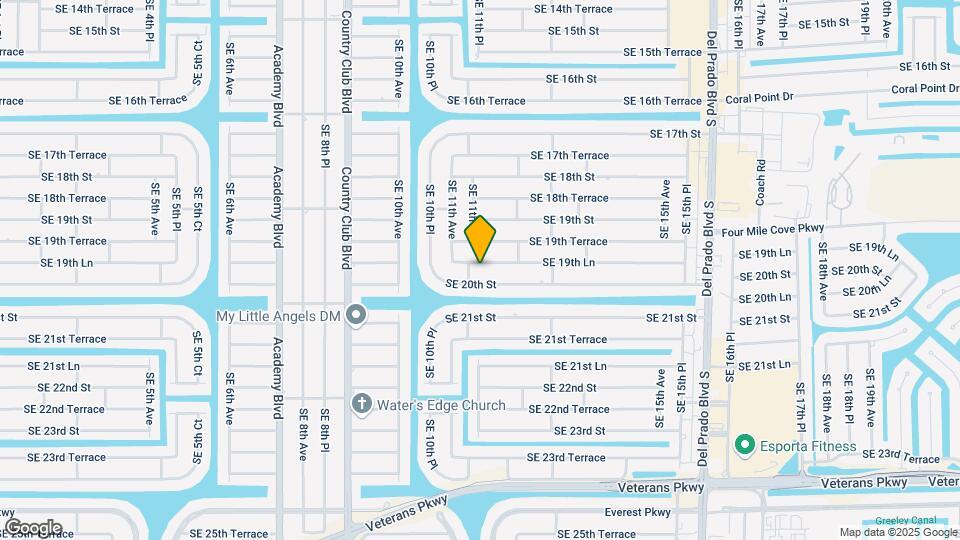 1118 SE 19th Ln Map and Location Details