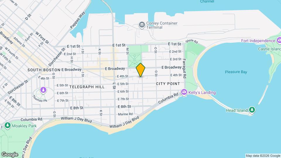 109 N St Map and Location Details