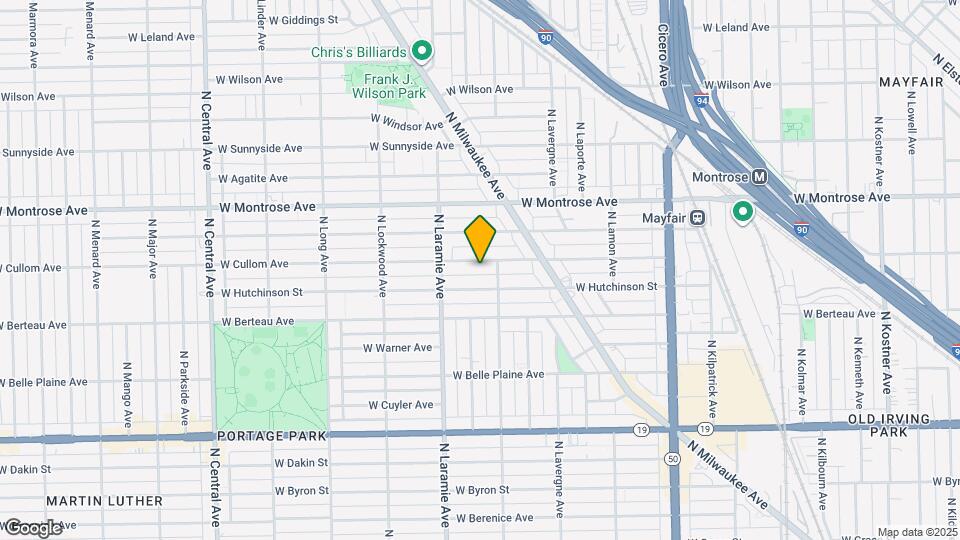 5117 W Cullom Ave, Unit 2 Mapa y Detalles de la Ubicación