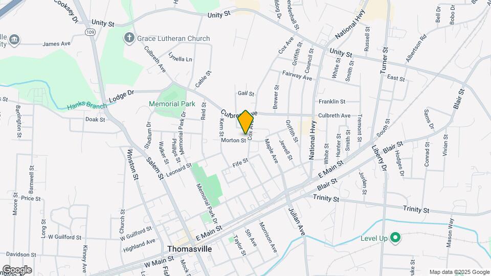 300 Cox Ave Map and Location Details