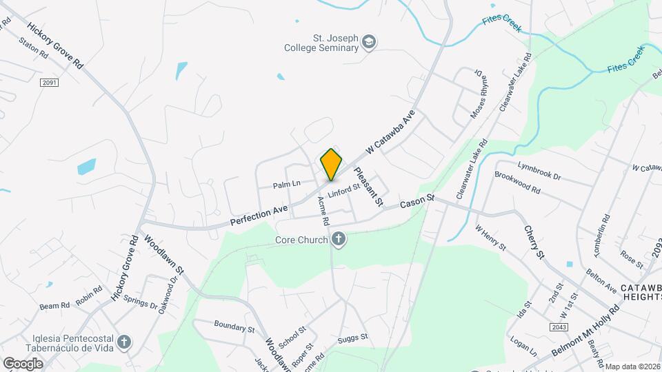 1525 Perfection Ave Map and Location Details