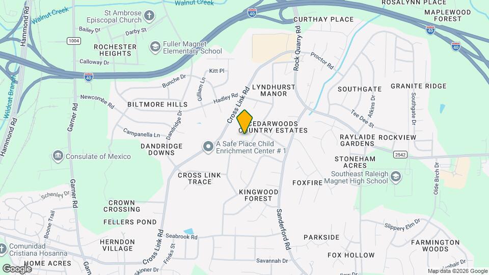 2308 Keith Dr Mapa y Detalles de la Ubicación