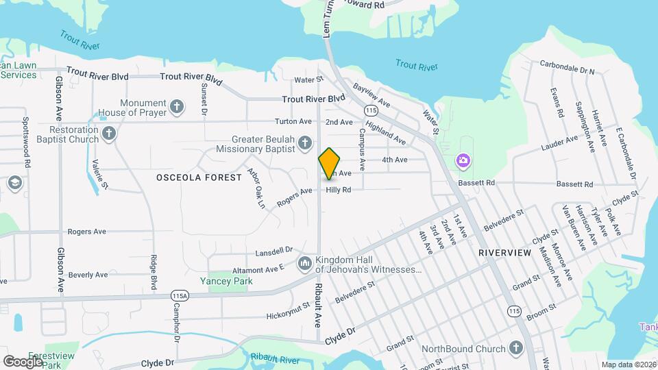 2389 Hilly Rd Map and Location Details