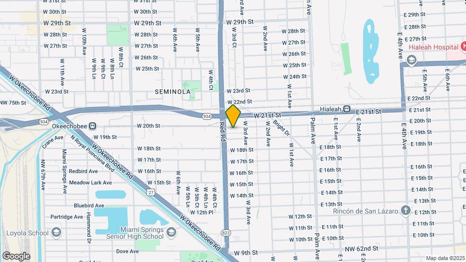 350 W 20th St Map and Location Details