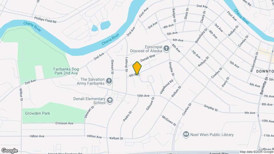 902 Gilmore St Map and Location Details