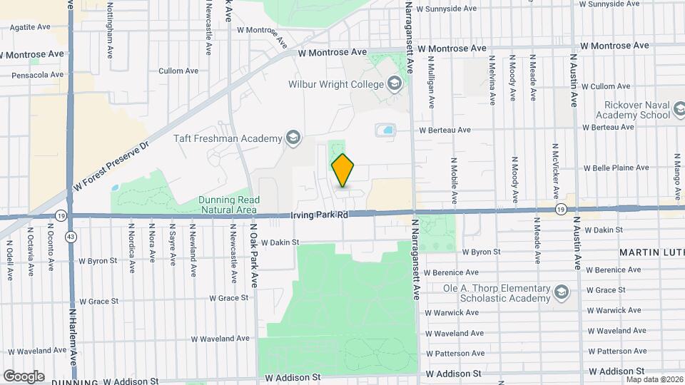 6540 W Irving Park Rd, Unit Apt 309 Map and Location Details