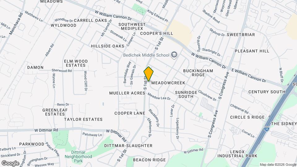 7202 Teaberry Dr Map and Location Details