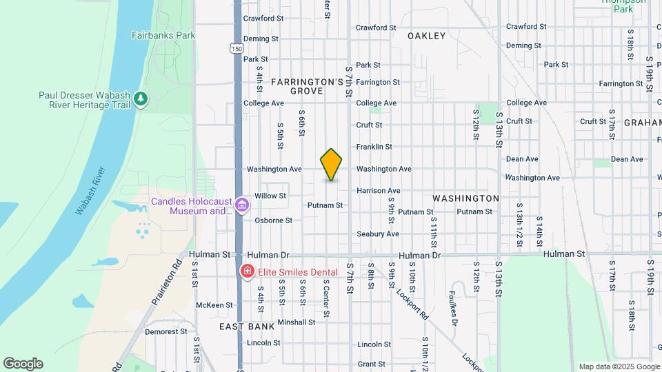 1430 S Center St, Unit Apt C Map and Location Details