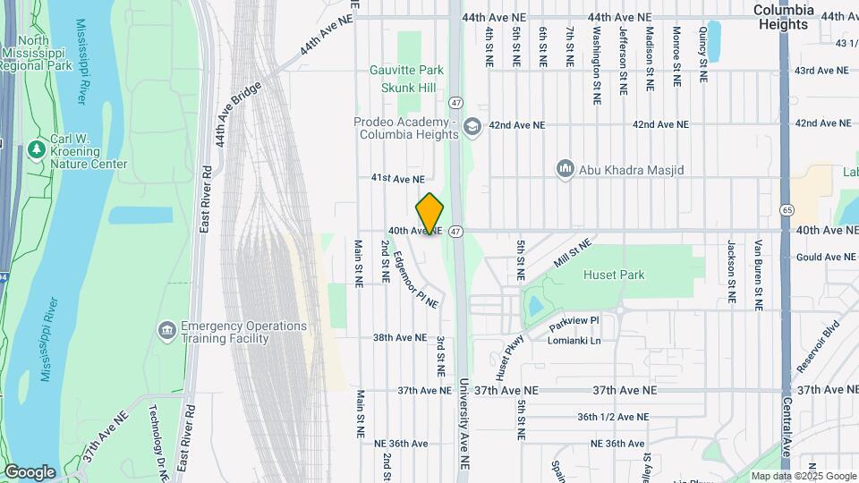 228 40th Ave NE Map and Location Details