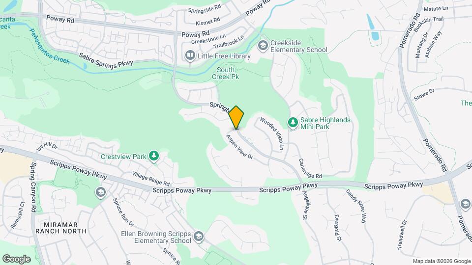 11610 Aspen View Dr Map and Location Details