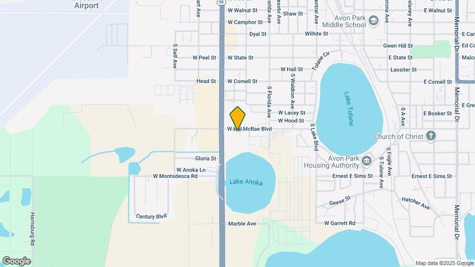 1017 S Lake Anoka Blvd Map and Location Details