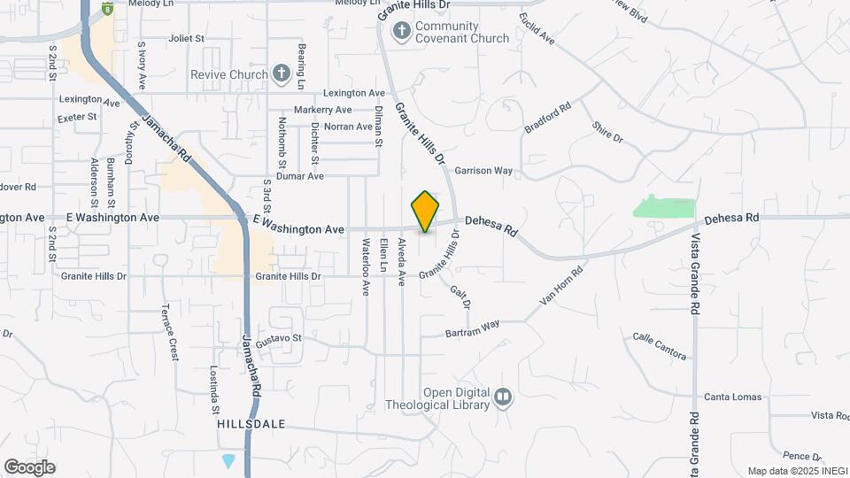 719 Mahogany Dr Map and Location Details