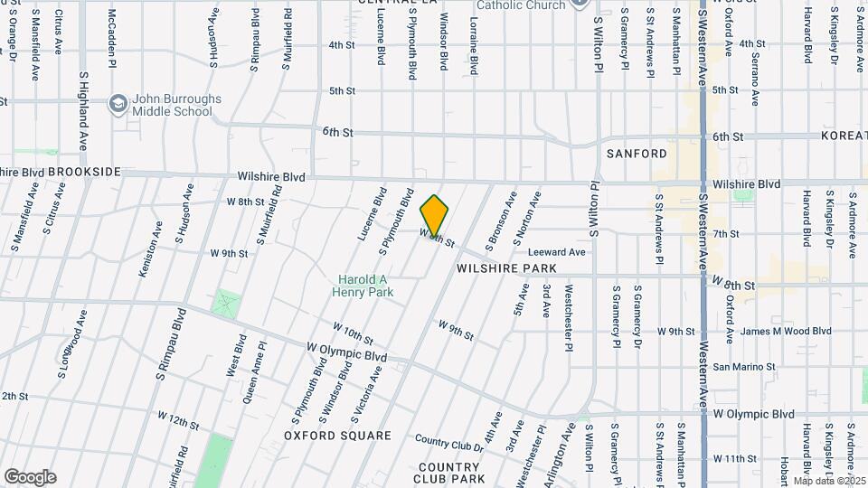 801 Lorraine Blvd Map and Location Details