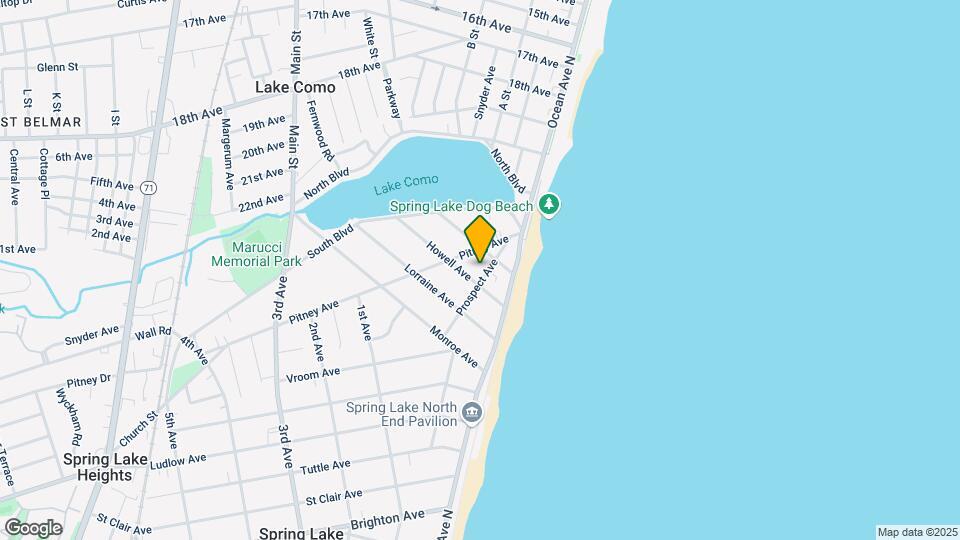 2405 Prospect Ave Mapa y Detalles de la Ubicación