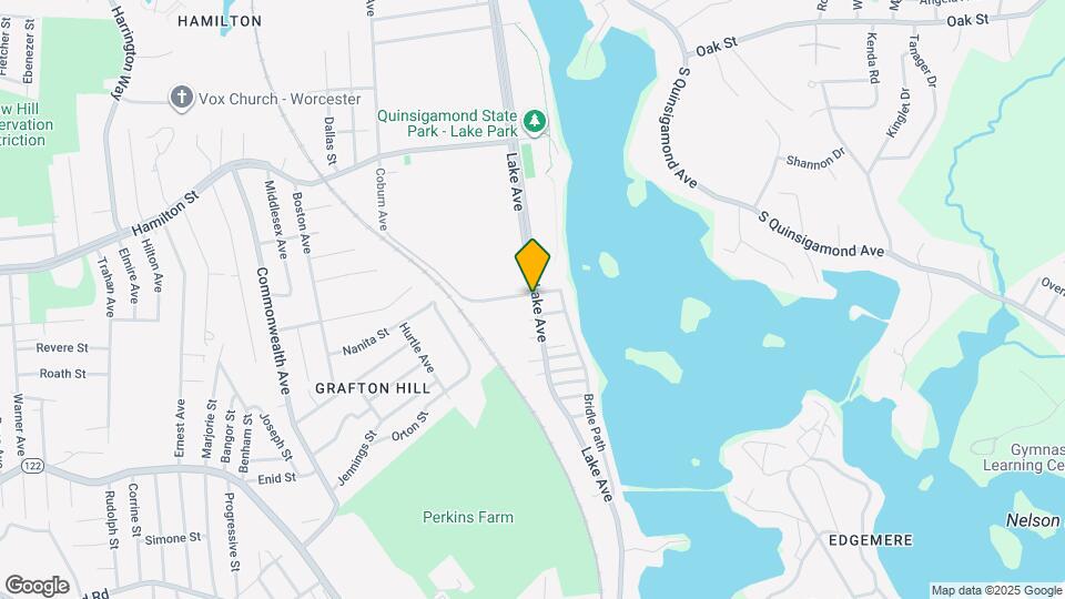 304 Lake Ave Map and Location Details